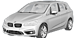 BMW F45 C1633 Fault Code